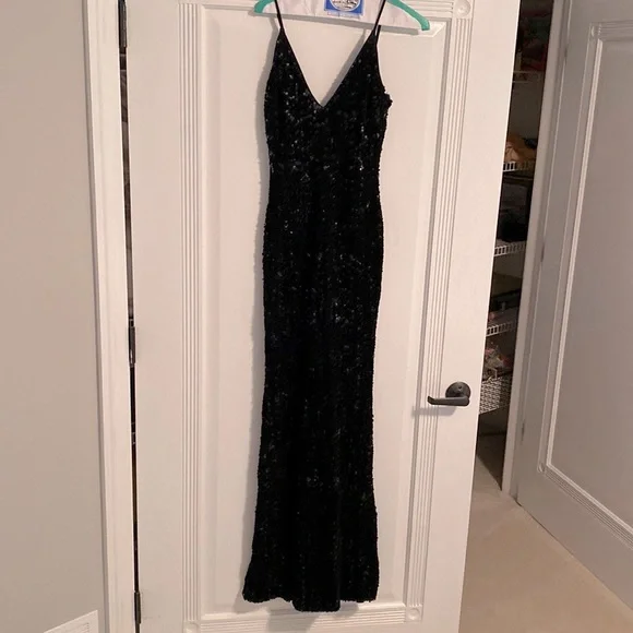 Dress the Population | Dresses | Dress The Population Sequin Gown S |  Poshmark